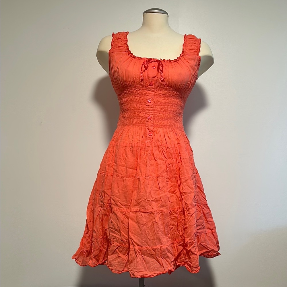 Vintage Pink Sleeveless Dress